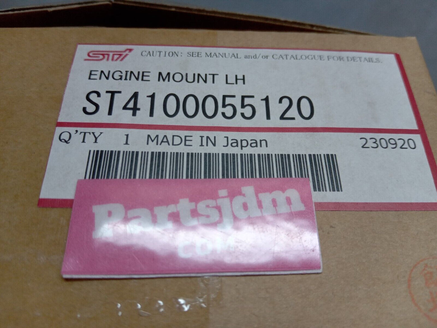 STi SUBARU JDM Genuine Group N Engine Mount Pair Impreza Forester Legacy GT OEM