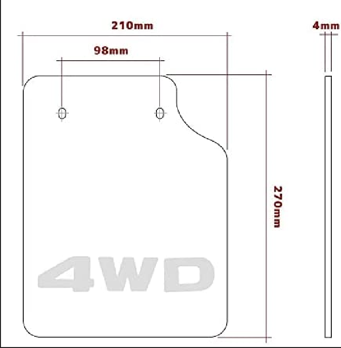 Suzuki DA63T JDM DA65T Carry Light Trucks Mud Flaps Black Material Dedicated Design