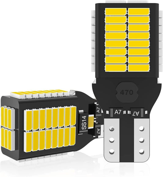 T16 LED JDM Backup Lamps N-54 24 volt 2000 Kelvin set of 2