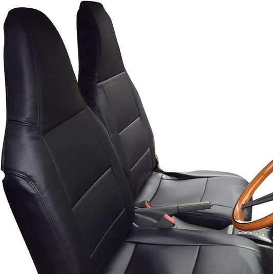 غطاء مقعد JDM NV350 Caravan E26 Van DX Rider أزرق مدمج أسود