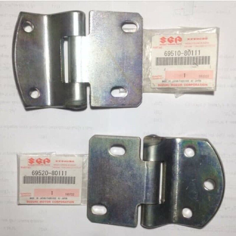 Suzuki Genuine JDM fits Jimny JA12 JA22 SJ413 BackDoor Hinge 69510-80111 69520-80111