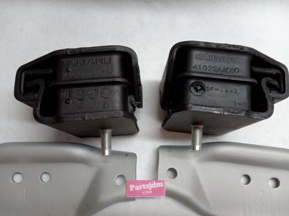 STi SUBARU JDM Genuine Group N Engine Mount Pair Impreza Forester Legacy GT OEM