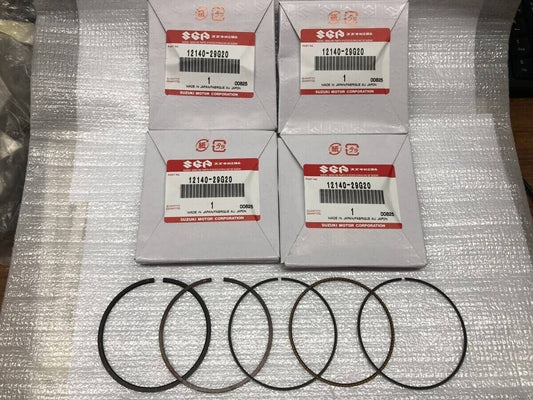 SUZUKI GENUINE JDM OEM GSX-R600 08-22 4PCS PISTON RING SET 12140-29G20