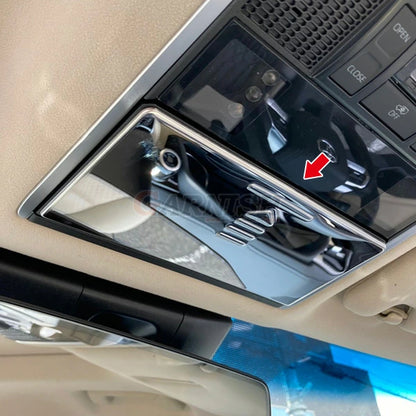 SUS304 Stainless Steel Interior Room Lamp Cover Mirror Finish Fits TOYOTA Land Cruiser 300