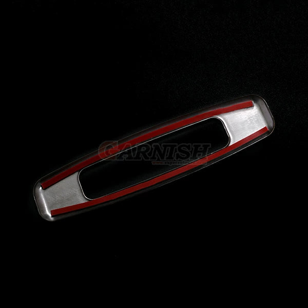 SUS304 Stainless Steel Sunroof Handle Cover Mirror Finish Silver Fits Toyota Land Cruiser LC300