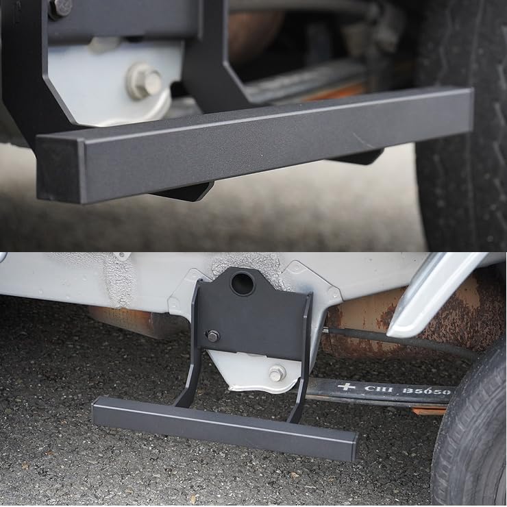 Side Step for Suzuki Carry DA16T DA63T - Black Steel - Wild Look