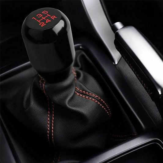 5-Speed MT Compatible Aluminum Shift Knob 3 Colors Gray Silver Black Fits Kei Trucks & Cars