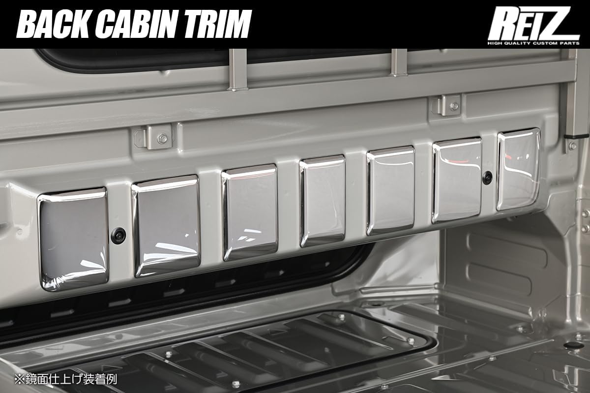 DA16T Super Carry Back Cabin Trim 7-Piece Set Chrome Mirror Finish