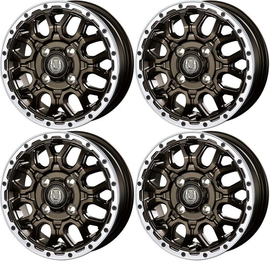 14-inch Gloss Bronze Wheels set of 4 fits Carry DA16T