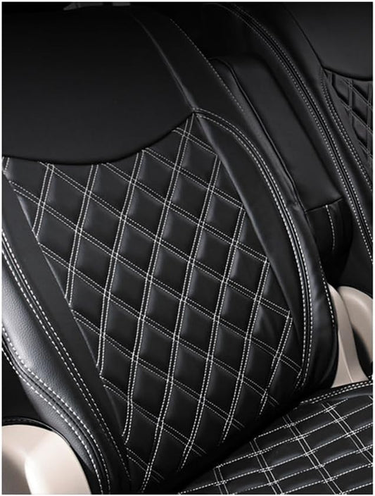 Suzuki Super Carry DA16T Driver Seat Cover Diamond Quilted Integrated Headrest Type For DA16T Super Carry May 2018- PVC Leather