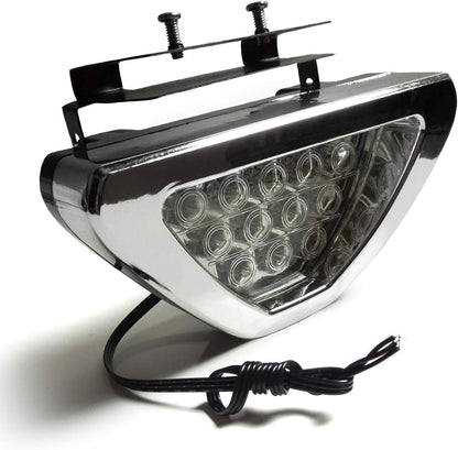 Chrome Plated Strobe Flashing Brake Lamp Fits Super Carry DA16T Racing Style