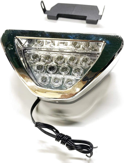 Chrome Plated Strobe Flashing Brake Lamp Fits Super Carry DA16T Racing Style