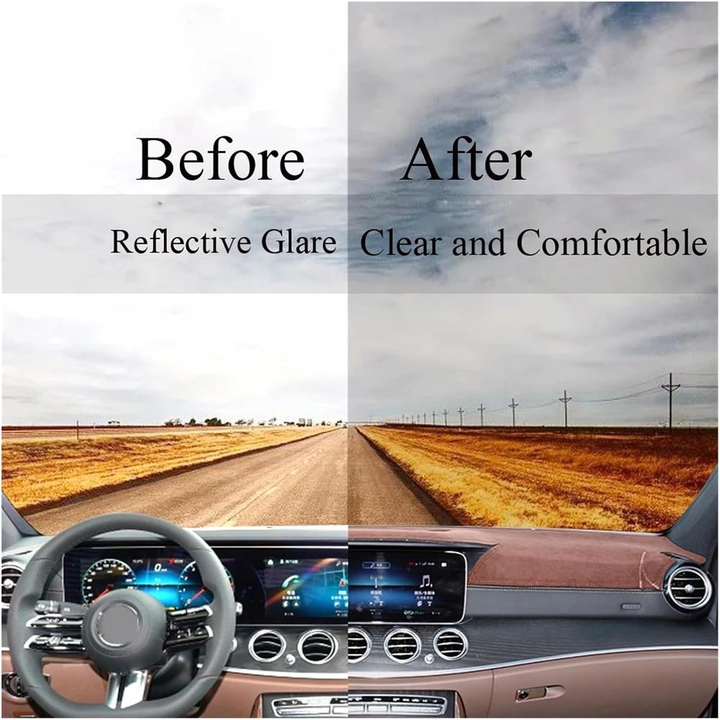 RHD Suede Dashboard Cover Dash Mat 7-Color Options Fits Toyota Land Cruiser Prado J90 J120 GXL 1996–2002