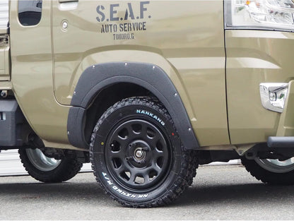 14-inch Black Wheels set of 4 fits Carry DA16T