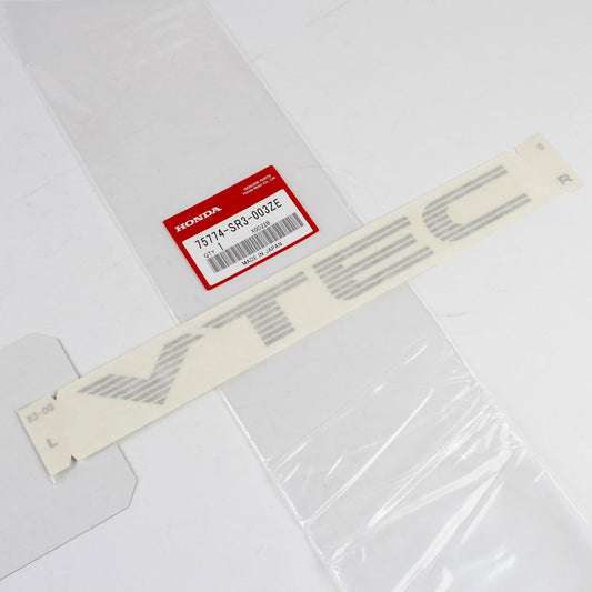 Genuine HONDA Civic EK9 Sticker Side TYPEVA 75774-SR3-003ZE