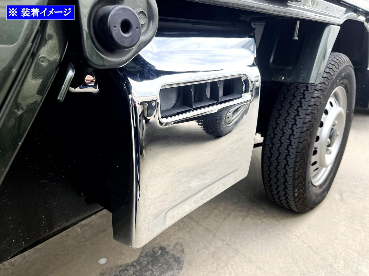BRIGHTZ Chrome Battery Cover Fits Suzuki Super Carry DA16T