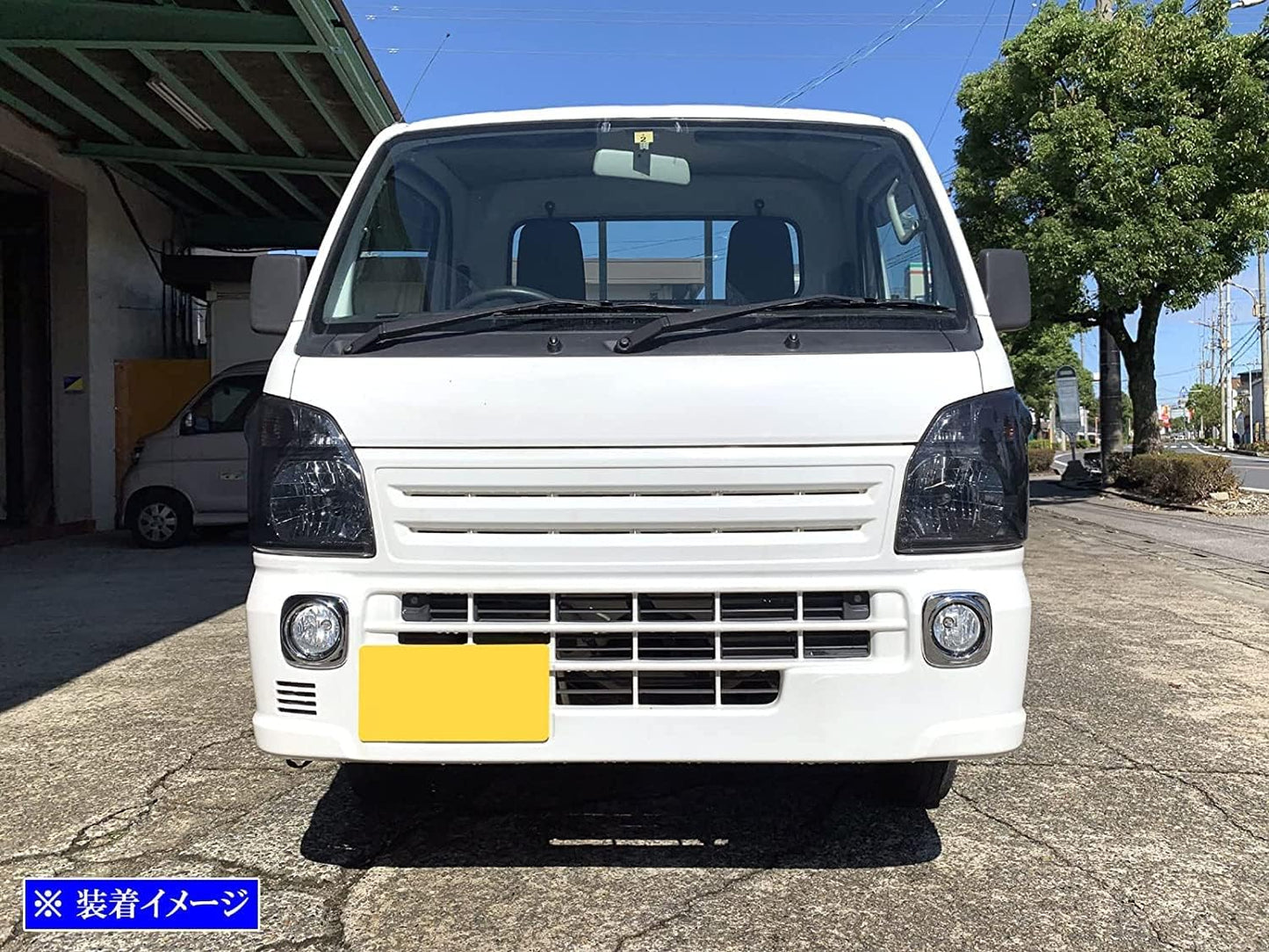 Smoke Headlight Cover Garnish Panel for Suzuki Carry Truck DA16T – Front Lamp Bezel