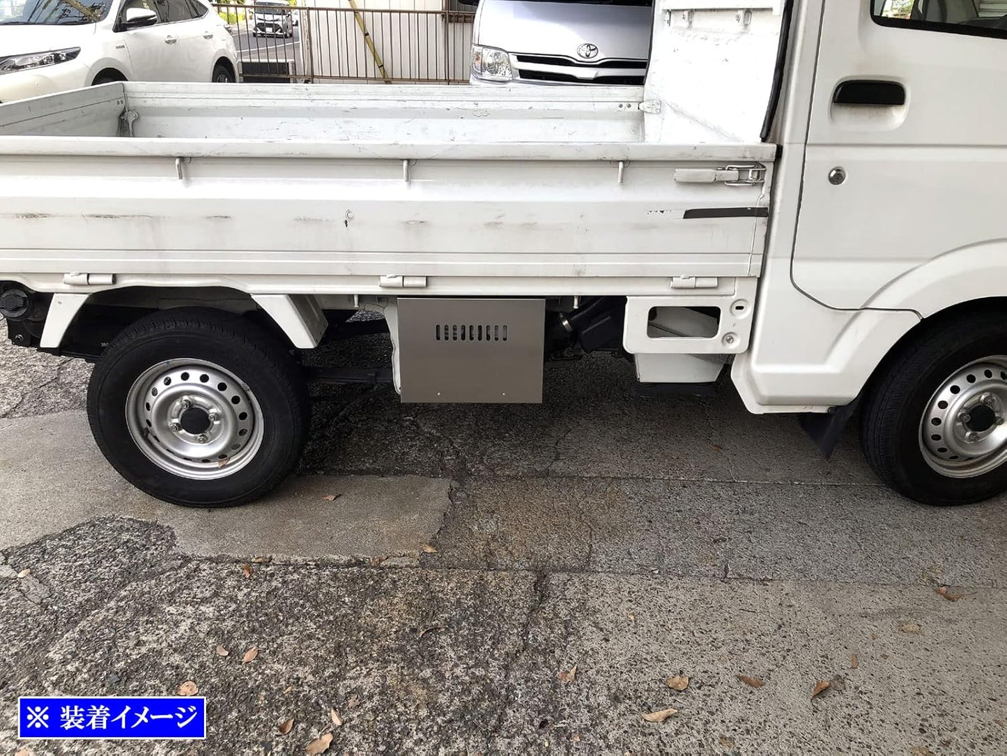 BRIGHTZ DA16T Carry Truck Ultra Mirror Steel Battery Cover
