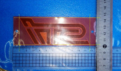 Genuine Subaru STI Letter Mark Rear Emblem 93073FG270