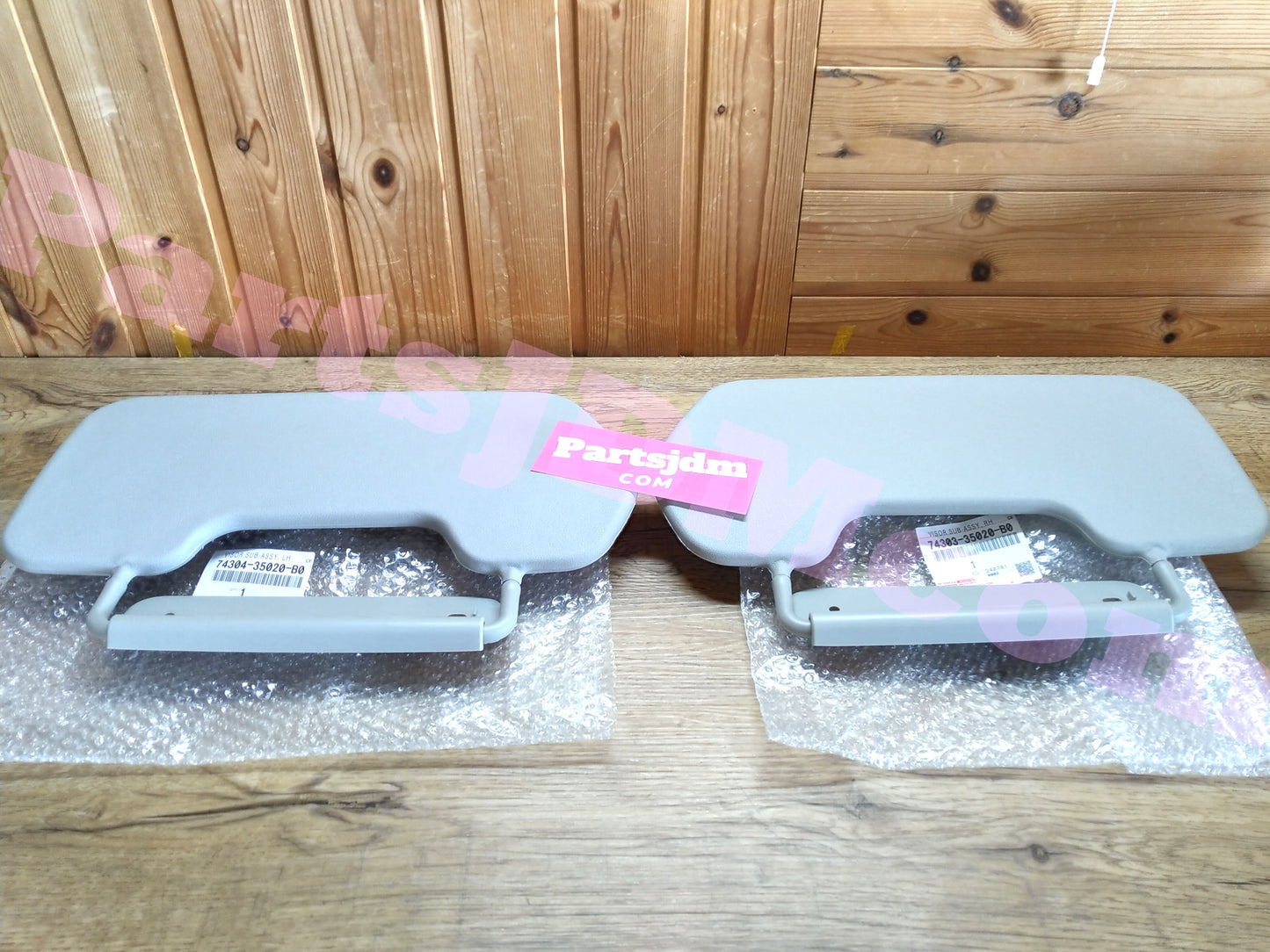 TOYOTA Genuine JDM FJ Cruiser GSJ10 GSJ15 Side Sun Visor Right & Left Set OEM