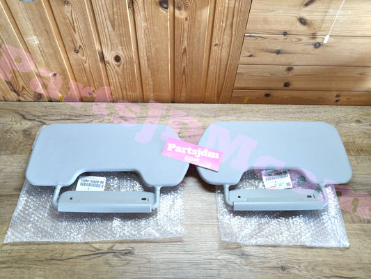 TOYOTA Genuine JDM FJ Cruiser GSJ10 GSJ15 Side Sun Visor Right & Left Set OEM