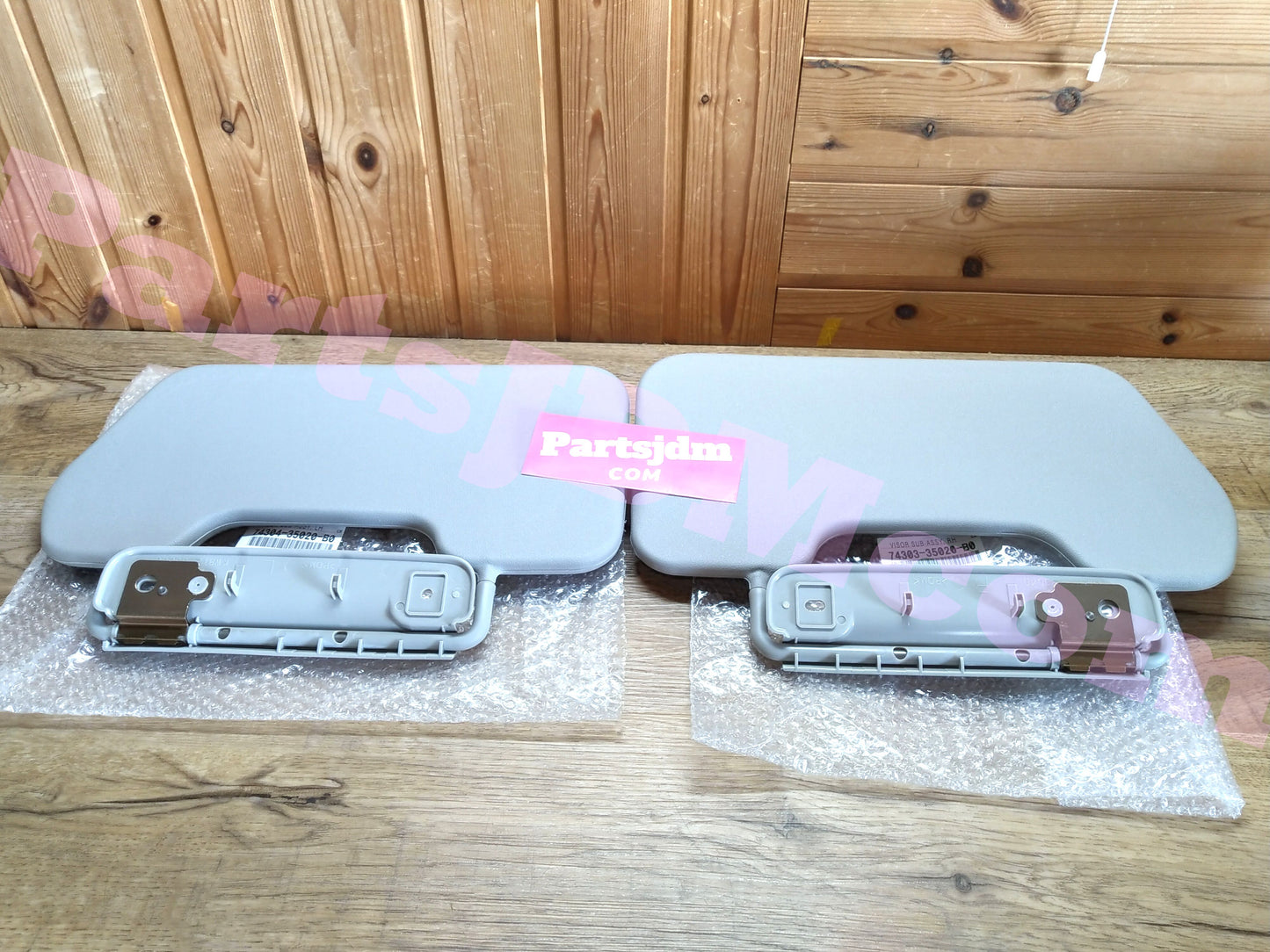 TOYOTA Genuine JDM FJ Cruiser GSJ10 GSJ15 Side Sun Visor Right & Left Set OEM