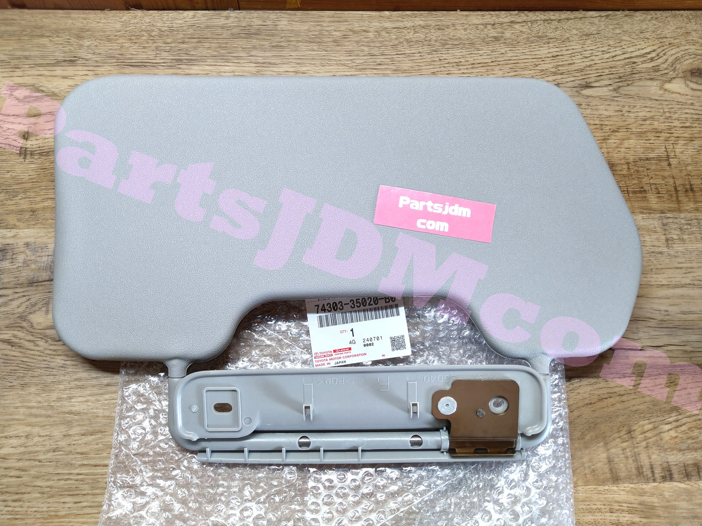 TOYOTA Genuine JDM FJ Cruiser GSJ10 GSJ15 Side Sun Visor Right & Left Set OEM