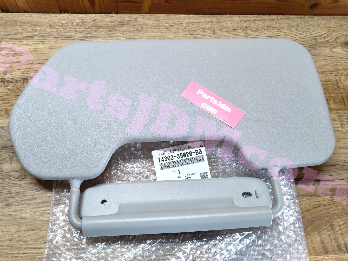 TOYOTA Genuine JDM FJ Cruiser GSJ10 GSJ15 Side Sun Visor Right & Left Set OEM