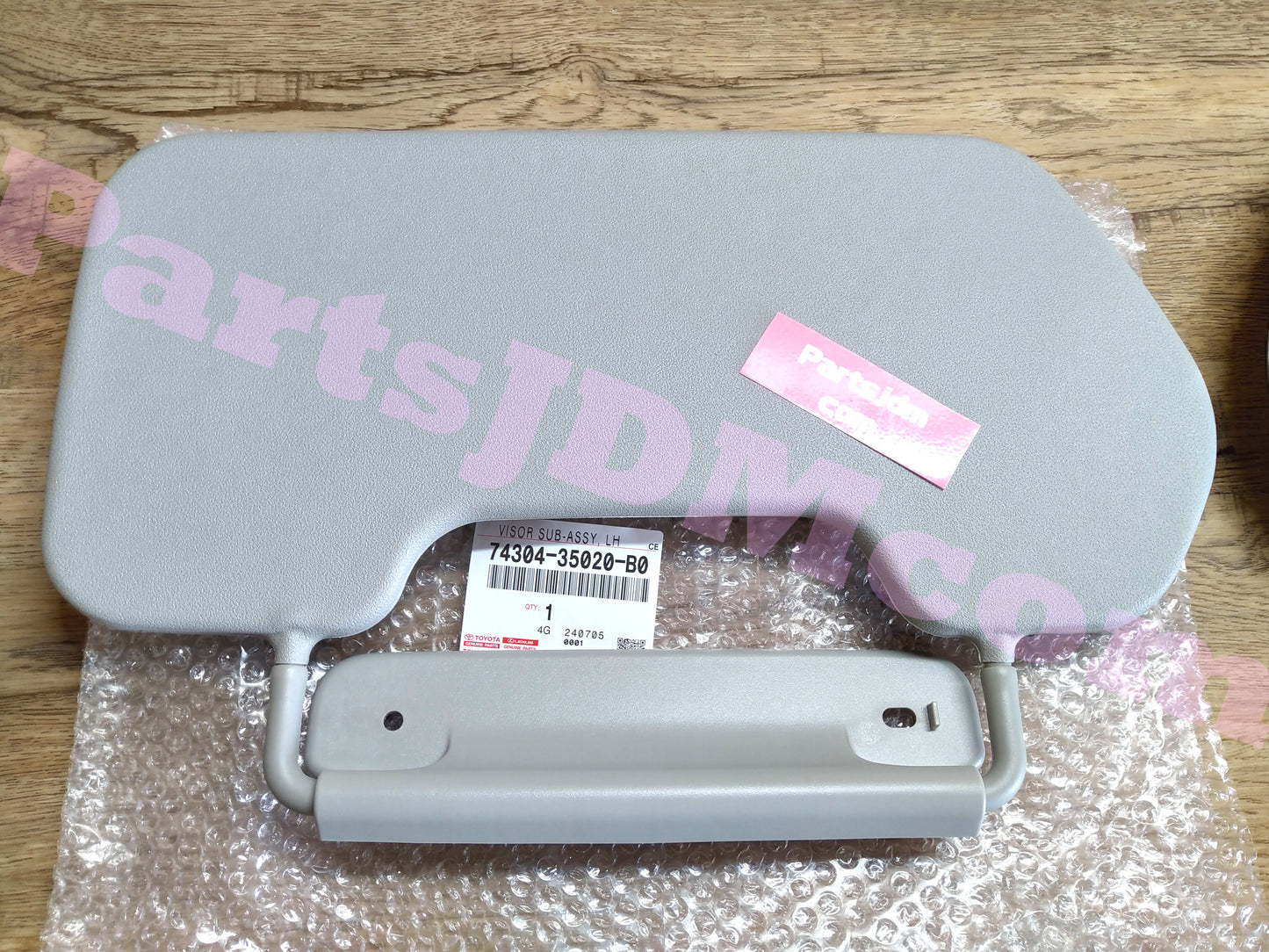 TOYOTA Genuine JDM FJ Cruiser GSJ10 GSJ15 Side Sun Visor Right & Left Set OEM