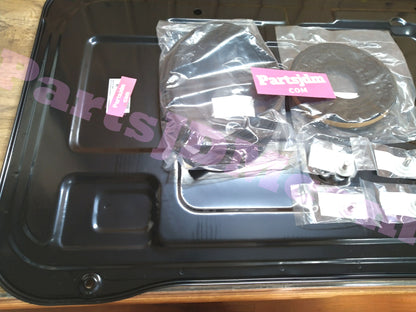 SUBARU Genuine Sambar Trap door Service hole cover truck engine hood & Lid Molding & BOLT set TV1 TT1