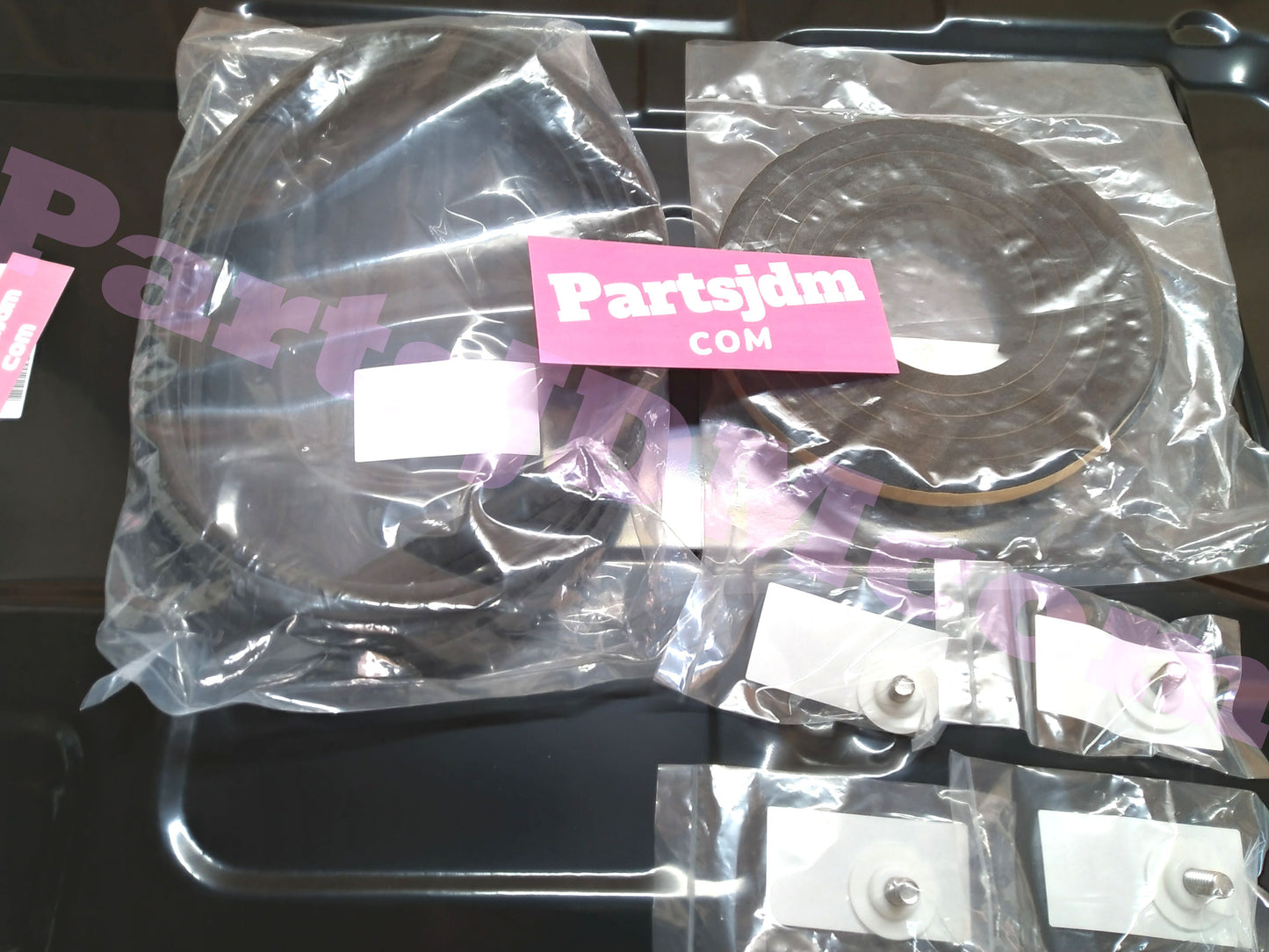 SUBARU Genuine Sambar Trap door Service hole cover truck engine hood & Lid Molding & BOLT set TV1 TT1