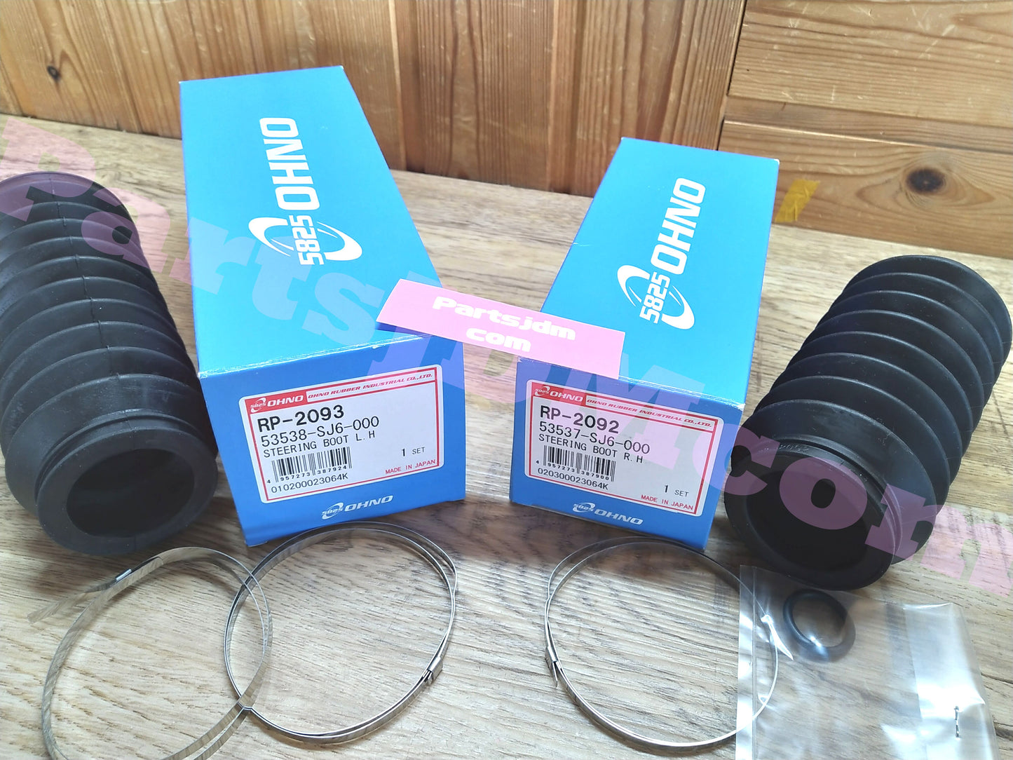For HONDA Acty VAN HH3 HH4 Steering rack boot Shaft dust boot  OHNO RP-2092 RP-2093 left and right sets