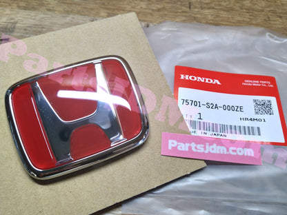 Genuine Honda S2000 AP1 AP2 Emblem M Rear Red 75701-S2A-000ZE
