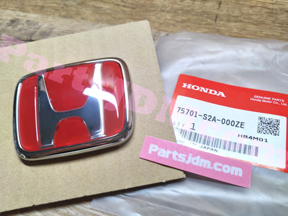 Genuine Honda S2000 AP1 AP2 Emblem M Rear Red 75701-S2A-000ZE