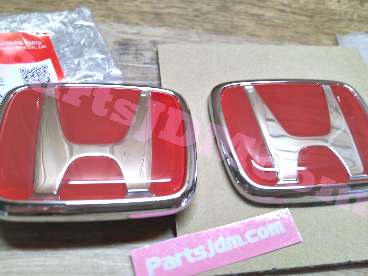 Genuine Honda S2000 AP1 AP2 Emblem Red M Front & Rear set