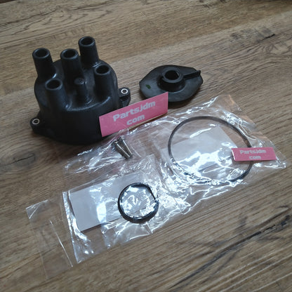 Genuine Subaru Sambar KS3 KS4 KV3 KV4 Distributor Cap & Rotor & Gaskets Set
