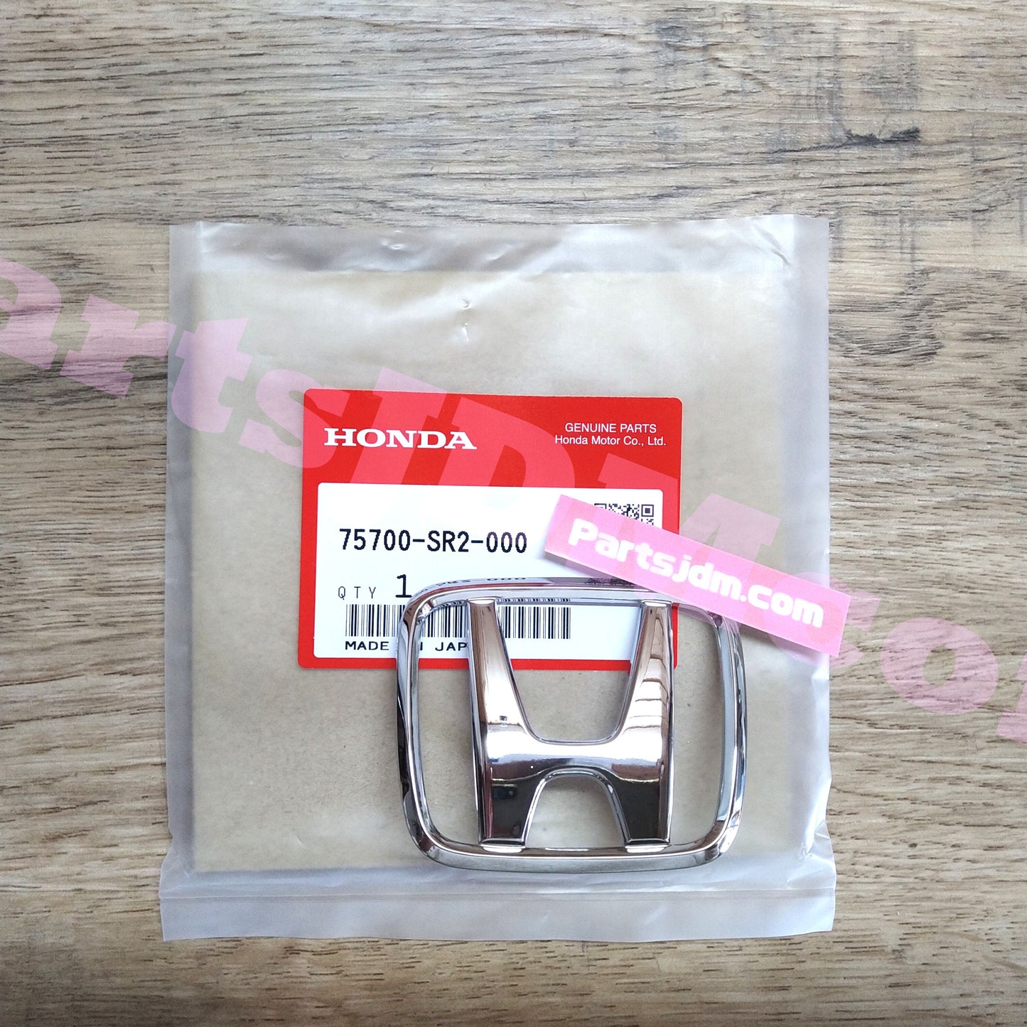 Genuine HONDA Civic 3D Emblem Front Center H 75700-SR2-000