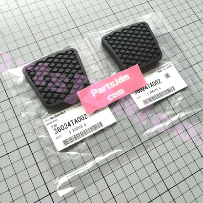 Subaru Genuine JDM Brake OR Clutch Pedal Pad Sambar KS4 KS3 KV4 KV3 set of two