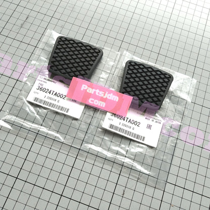 Subaru Genuine JDM Brake OR Clutch Pedal Pad Sambar KS4 KS3 KV4 KV3 set of two