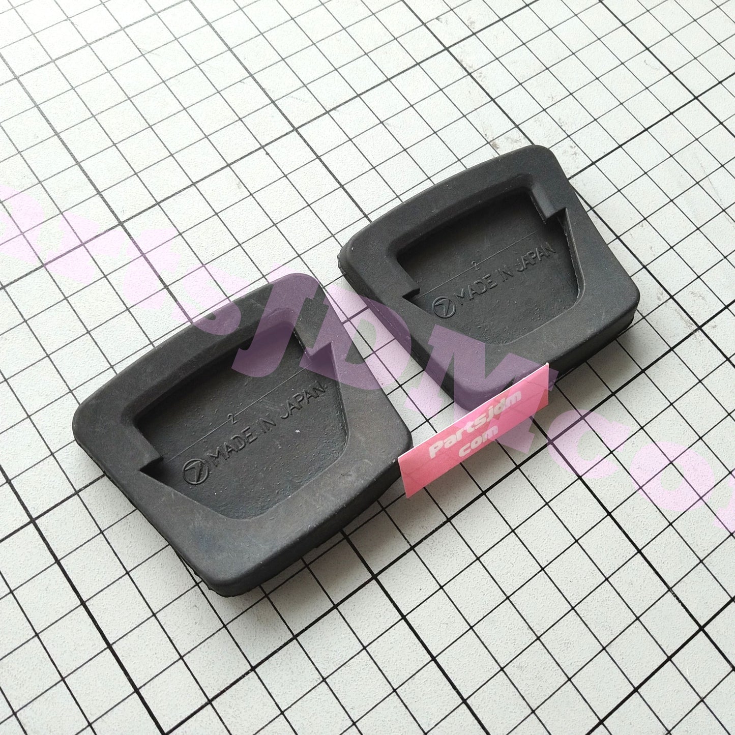 Subaru Genuine JDM Brake OR Clutch Pedal Pad Sambar KS4 KS3 KV4 KV3 set of two