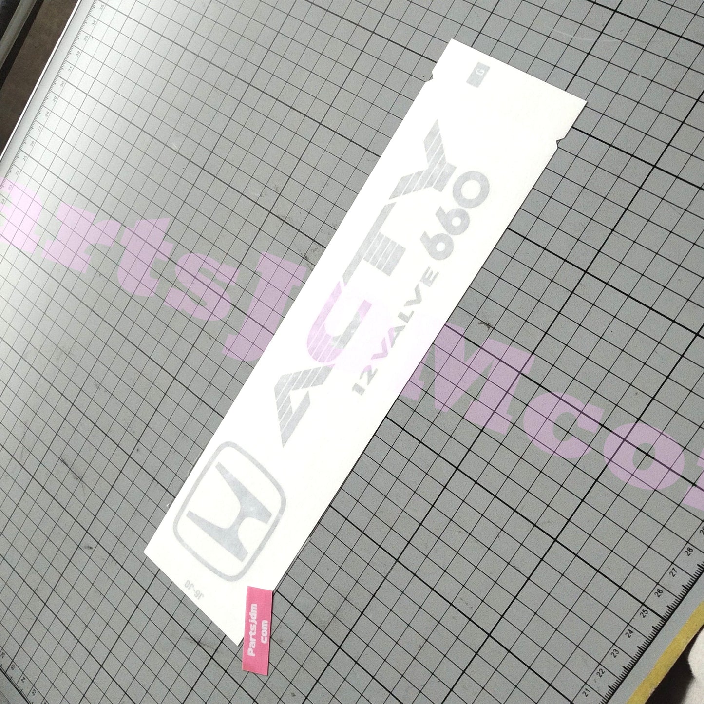 HONDA Genuine JDM Kei Mini Truck H ACTY 12VALVE 660 Sticker 75731-SJ6-J02ZE