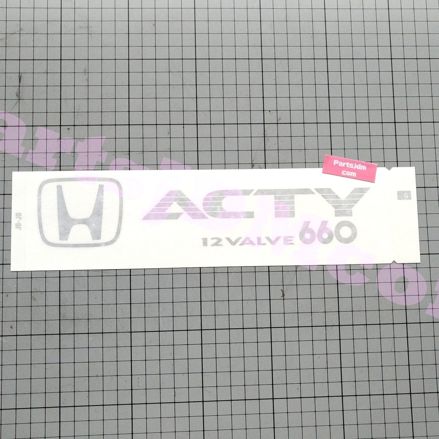 HONDA Genuine JDM Kei Mini Truck H ACTY 12VALVE 660 Sticker 75731-SJ6-J02ZE