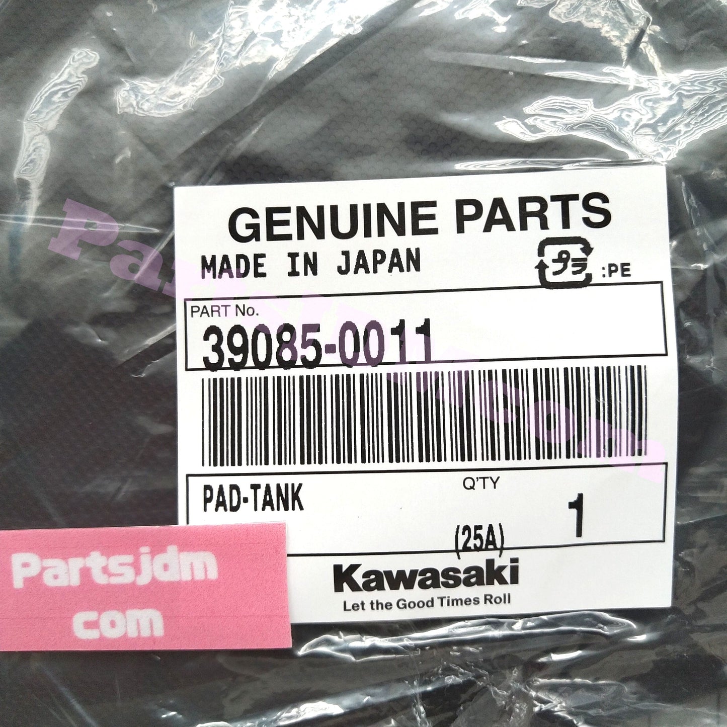 Kawasaki Genuine 39085-0011 Fuel tank pad NINJA ZX 14R 10R 2012 - 2022 Tracking