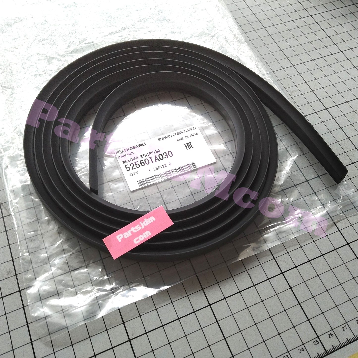 Subaru 90-98 JDM Sambar Truck KS3 KS4 engine hood bed Lid Molding OEM Genuine