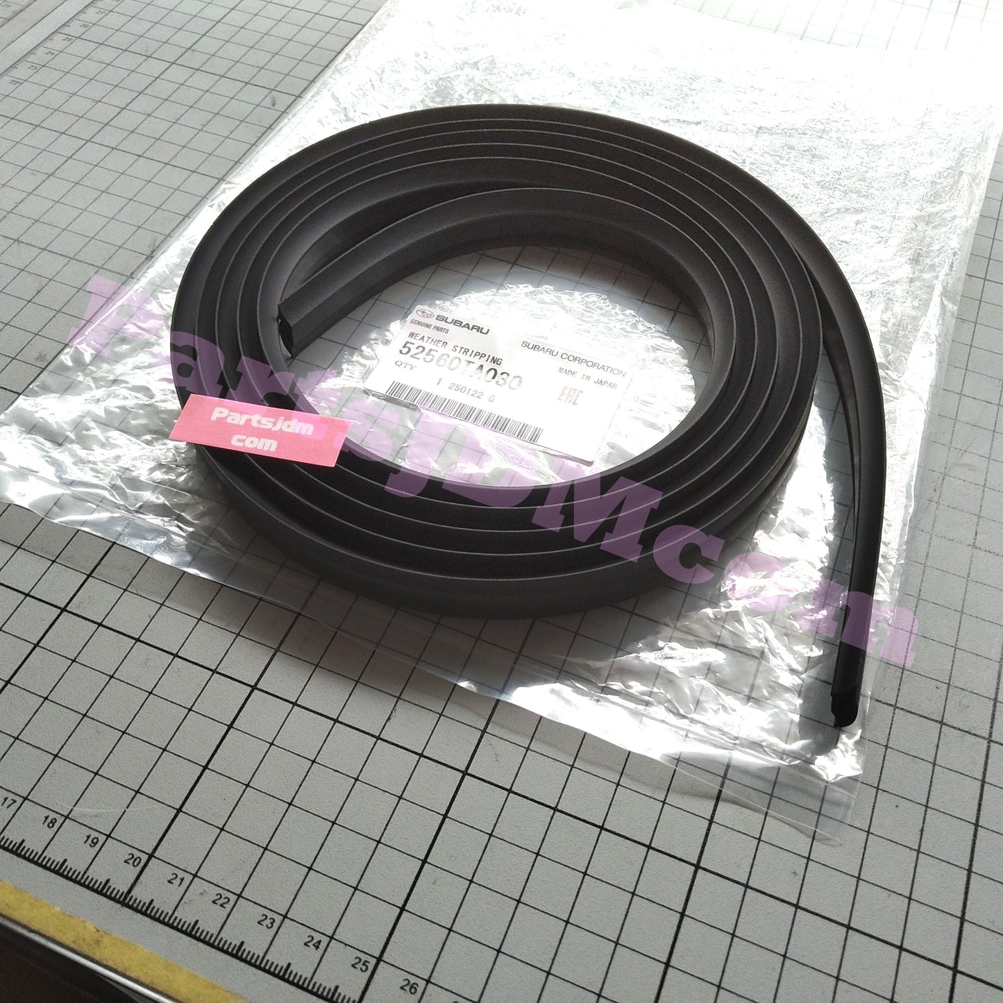 Subaru 90-98 JDM Sambar Truck KS3 KS4 engine hood bed Lid Molding OEM Genuine