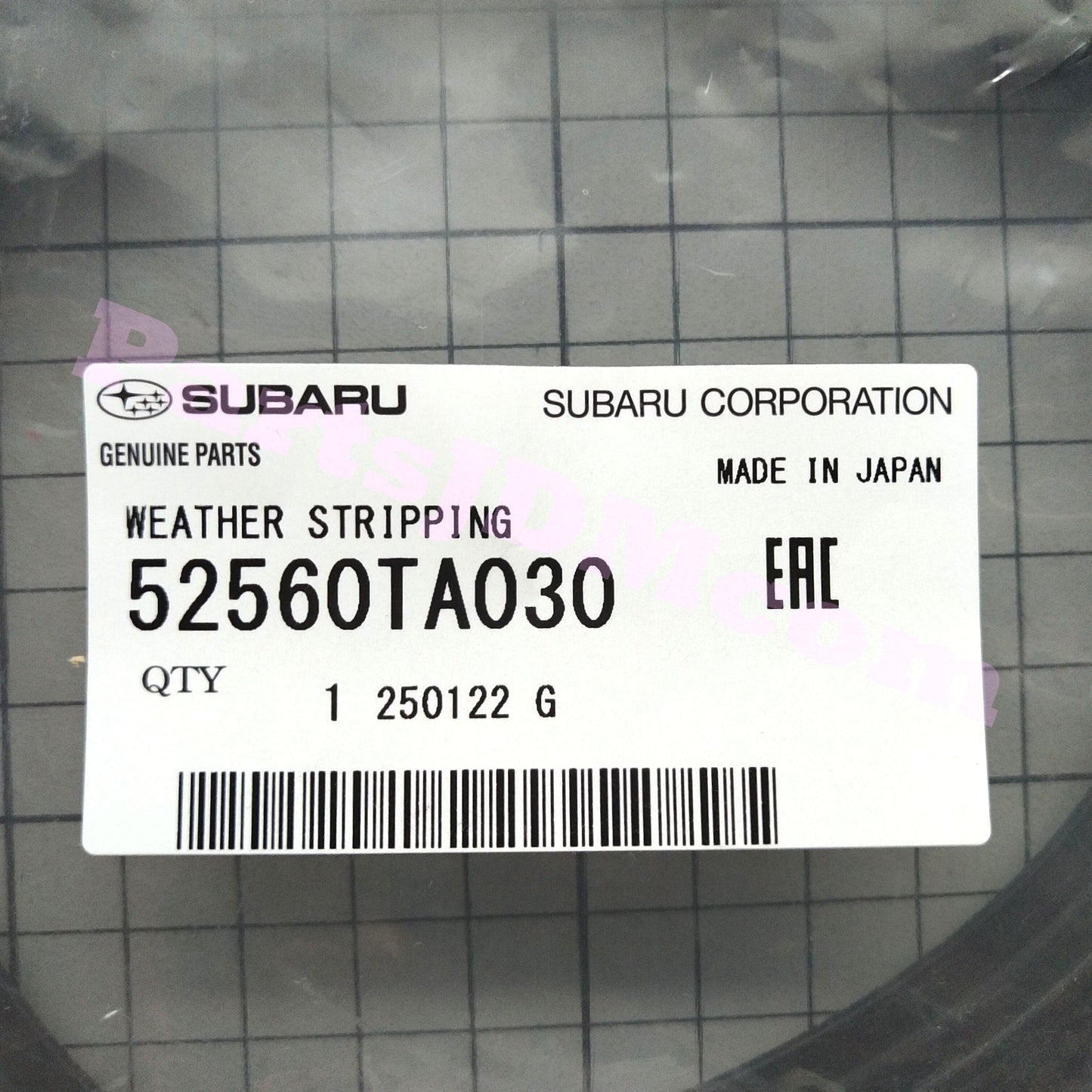 Subaru 90-98 JDM Sambar Truck KS3 KS4 engine hood bed Lid Molding OEM Genuine