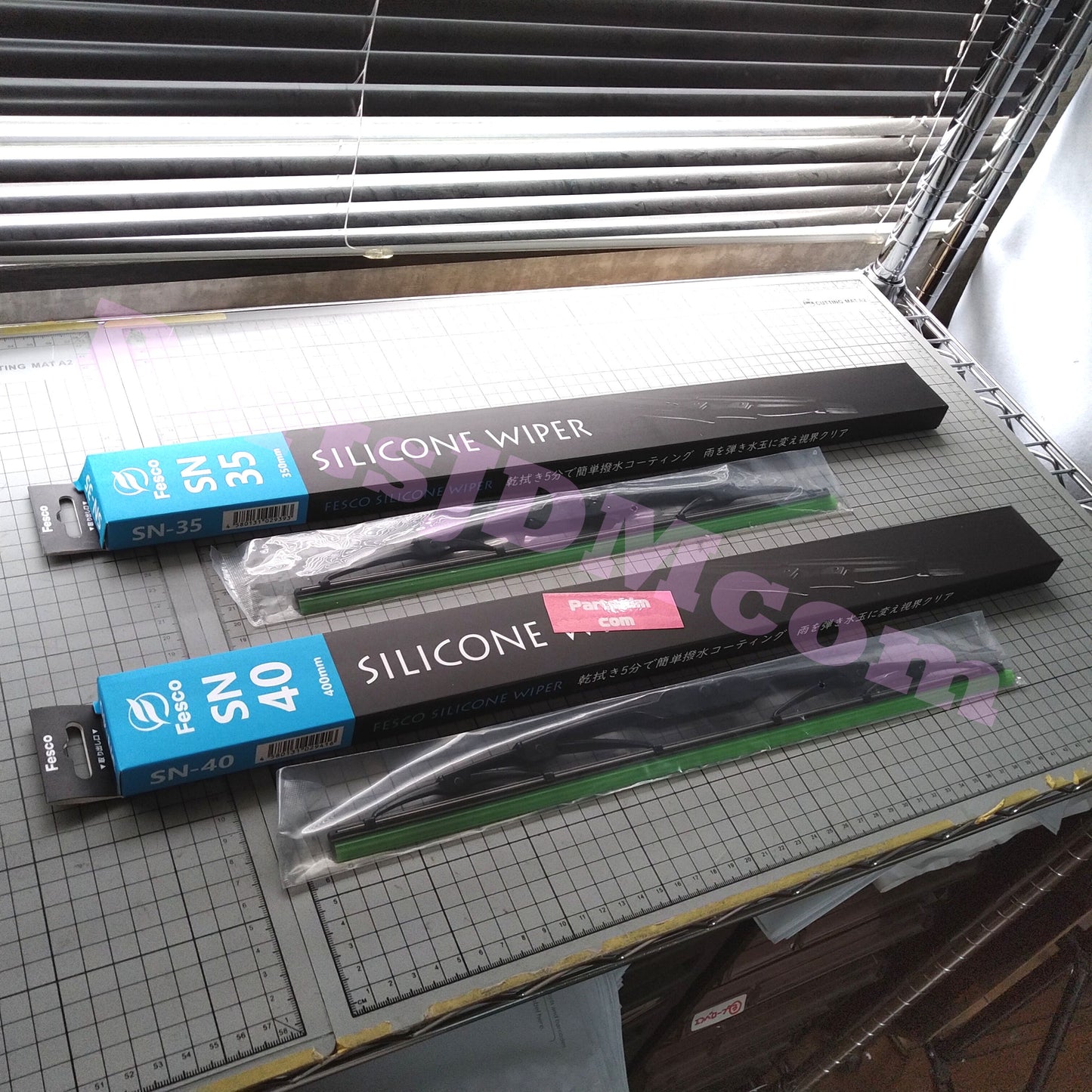 Fit Carry Every Scrum DE51V DC51T DL51V Silicone Wiper blades right and left set