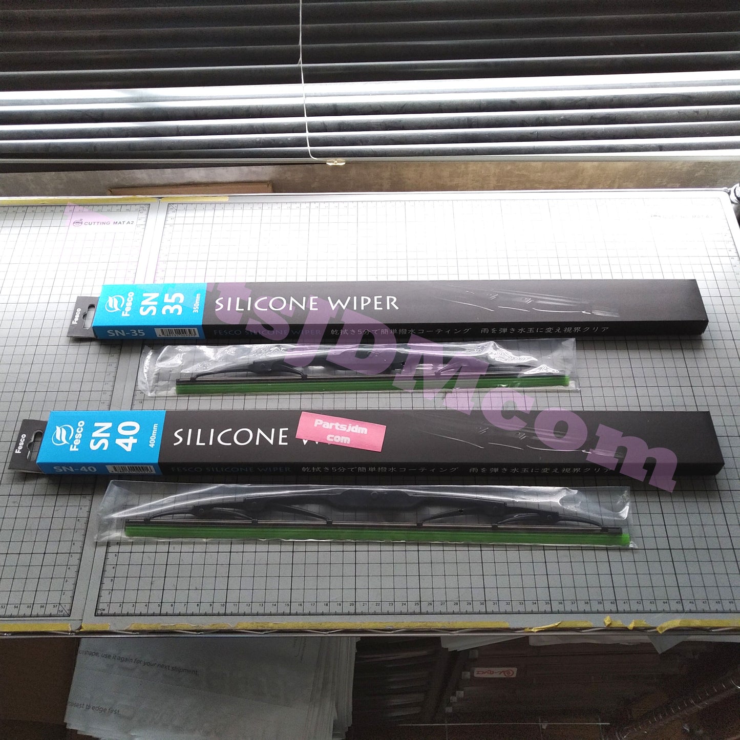 Fit Carry Every Scrum DE51V DC51T DL51V Silicone Wiper blades right and left set