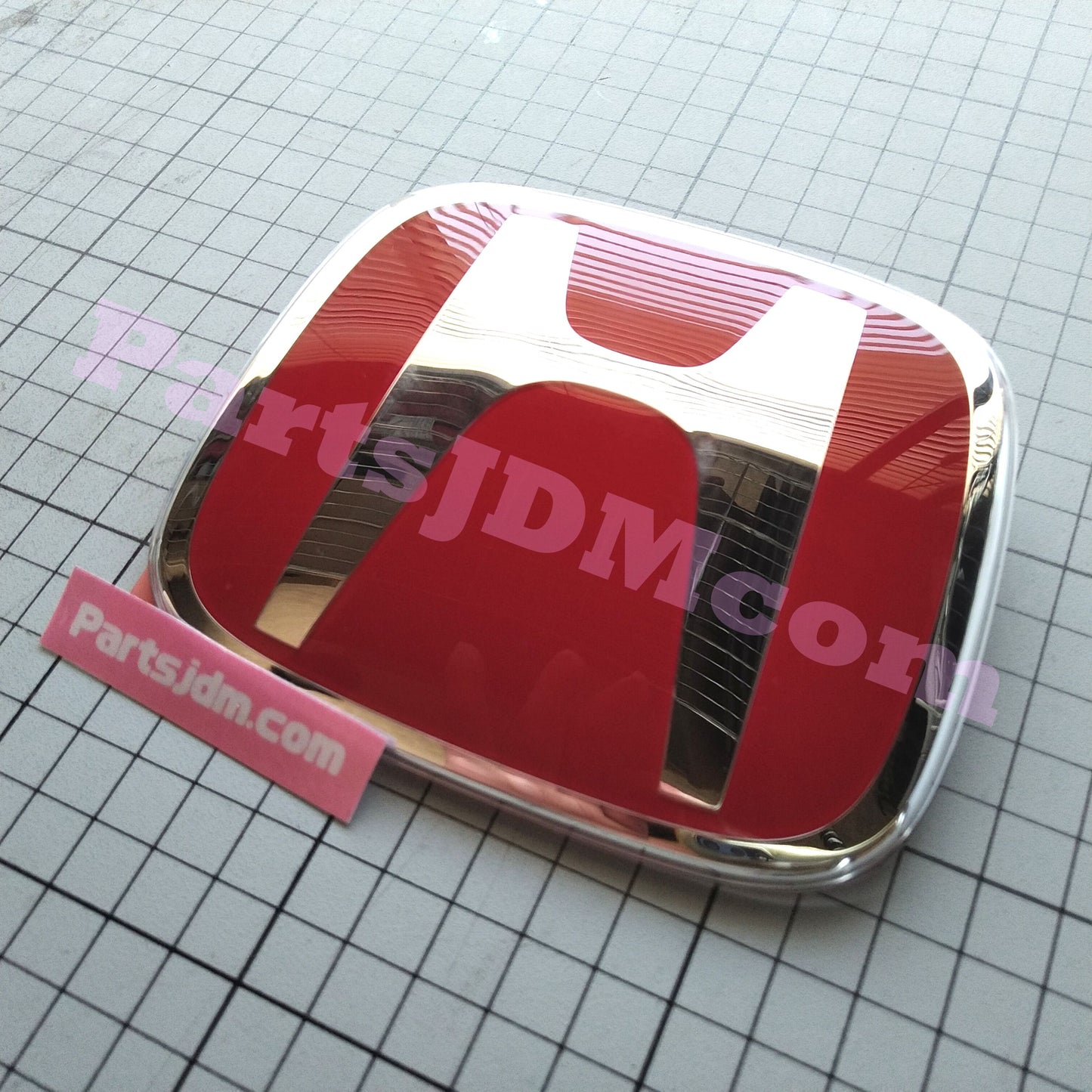 HONDA Genuine JDM CIVIC TYPE-R FK8 2017-2019 Front Red H Emblem