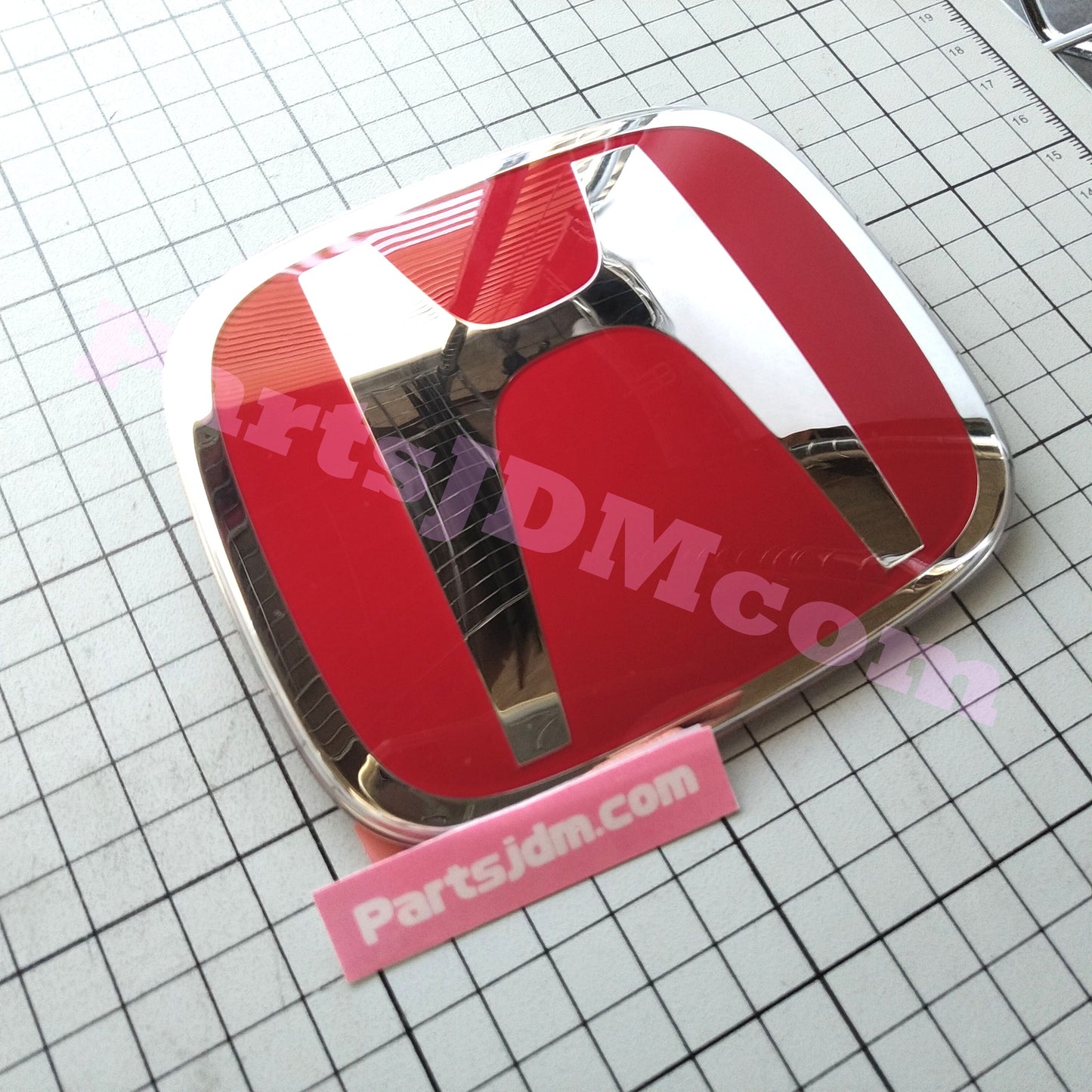 HONDA Genuine JDM CIVIC TYPE-R FK8 2017-2019 Front Red H Emblem